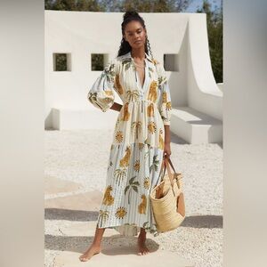 Anthropologie Carolita Maxi Dress Size XLP NWT